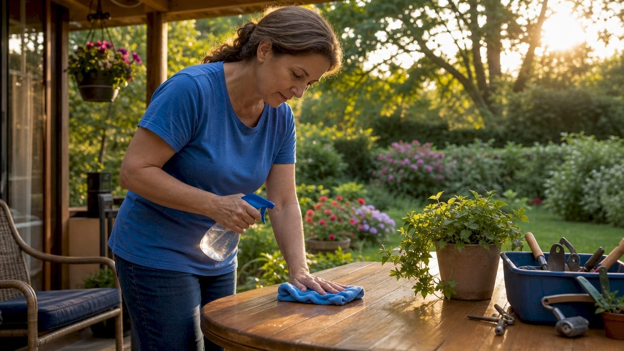 1783226232040_Homeowner-cleaning-kitchen-countertop - Smart Cleaning Service Homeowner cleaning kitchen countertop